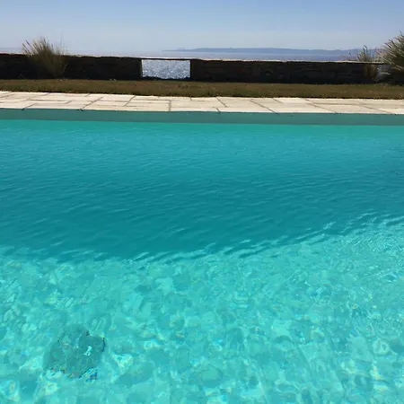 Villa Elli S Seafront Pool Villa, 100 M From Quiet Sandy Beach In Kea, Cyclades Melissaki