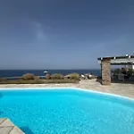 Elli S Seafront Pool Villa, 100 M From Quiet Sandy In Kea, Cyclades Villa Melissaki