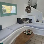 Elli S Seafront Pool Villa, 100 M From Quiet Sandy In Kea, Cyclades *