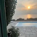 Elli S Seafront Pool Villa, 100 M From Quiet Sandy In Kea, Cyclades *