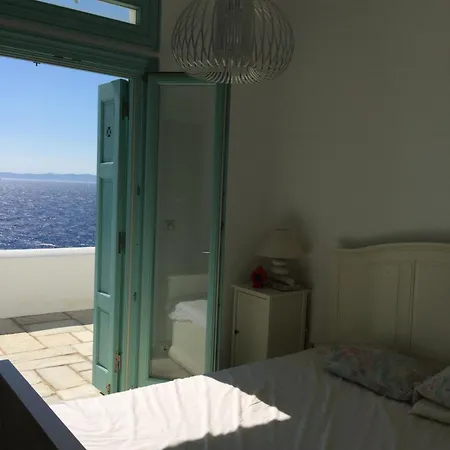 Elli S Seafront Pool Villa, 100 M From Quiet Sandy In Kea, Cyclades Melissaki