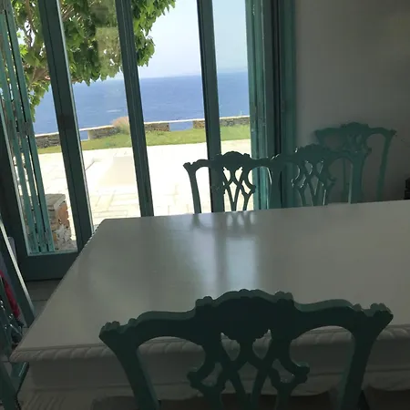 빌라 Elli S Seafront Pool Villa, 100 M From Quiet Sandy In Kea, Cyclades