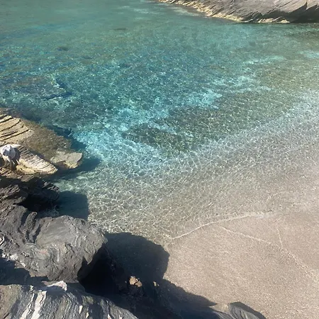 Elli S Seafront Pool Villa, W/sandy In Kea, Cyclades Villa *