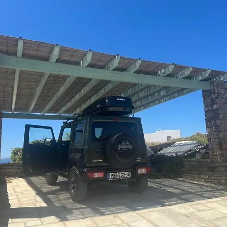 Elli S Seafront Pool Villa, 100 M From Quiet Sandy In Kea, Cyclades Villa