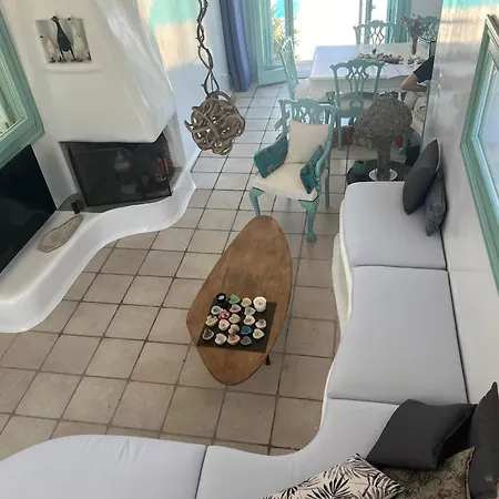 빌라 Elli S Seafront Pool Villa, 100 M From Quiet Sandy In Kea, Cyclades *
