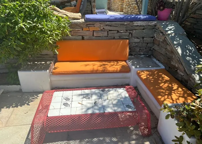 Elli S Seafront Pool Villa, 100 M From Quiet Sandy In Kea, Cyclades Вилла Melissaki