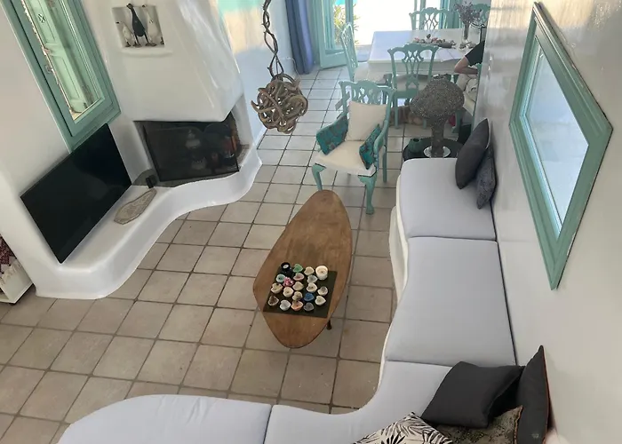 Вилла Elli S Seafront Pool Villa, 100 M From Quiet Sandy In Kea, Cyclades *