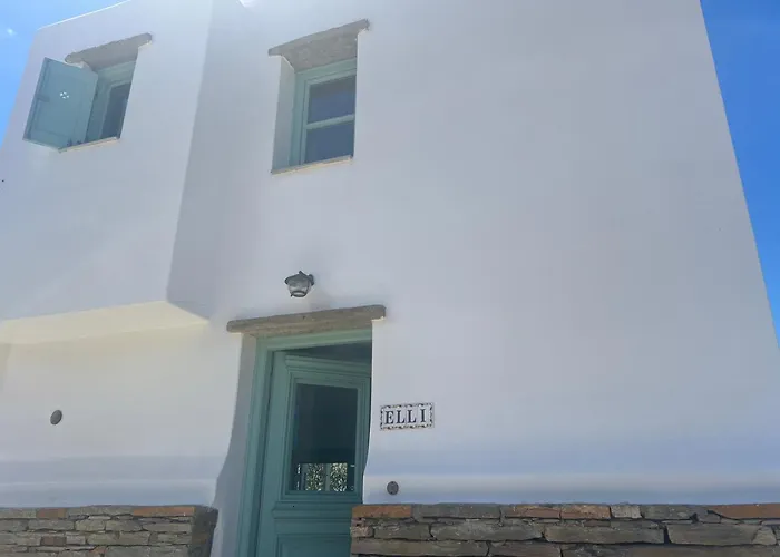 Вилла Elli S Seafront Pool Villa, 100 M From Quiet Sandy In Kea, Cyclades Melissaki