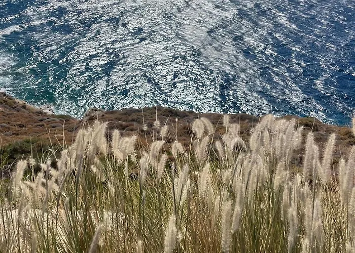 Elli S Seafront Pool Villa, 100 M From Quiet Sandy In Kea, Cyclades Вилла *