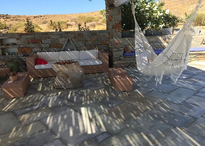 Elli S Seafront Pool Villa, 100 M From Quiet Sandy In Kea, Cyclades Вилла